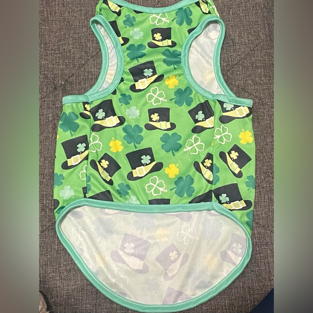 St. Patrick’s day doggy outfit